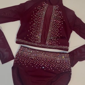 Long Sleeve NFL Cheerleader Audition Costume