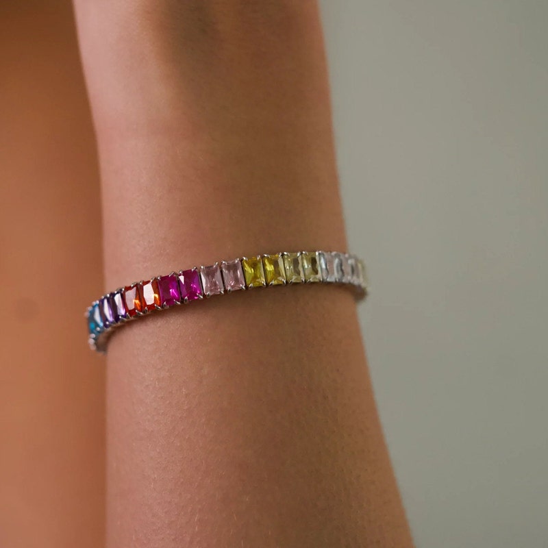Rainbow Bracelet Luxe - Neapolitan main image 1
