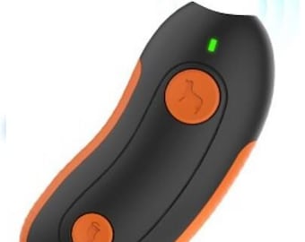 Dispositivo anti abbaiare per addestratore di cani ad ultrasuoni con torcia a LED a infrarossi