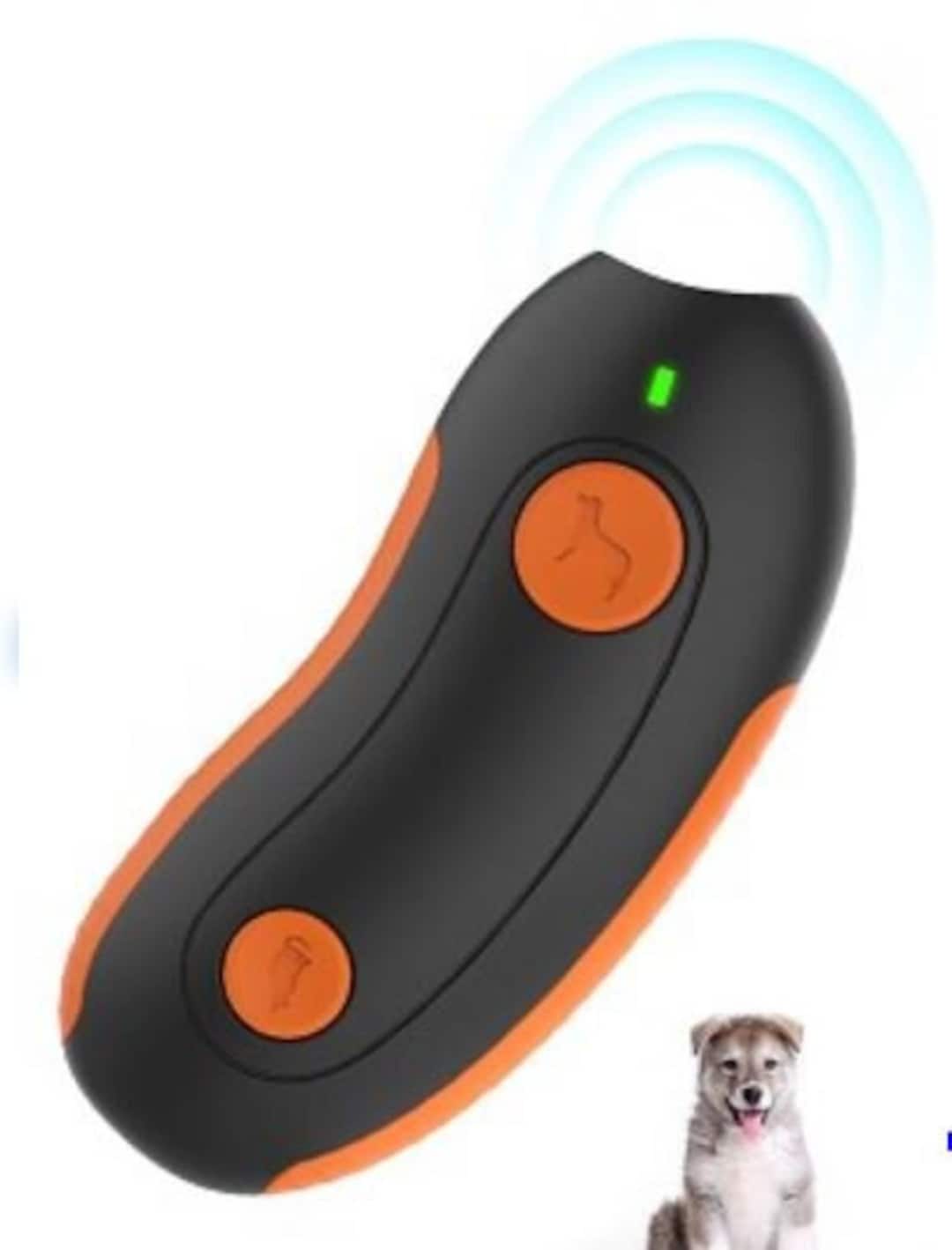 Ultrasonic Dog Trainer Anti Barking Device With Infrared LED Flashlight