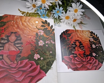Colección Bloom #8 Rosa Estampado Fino -8.5 10