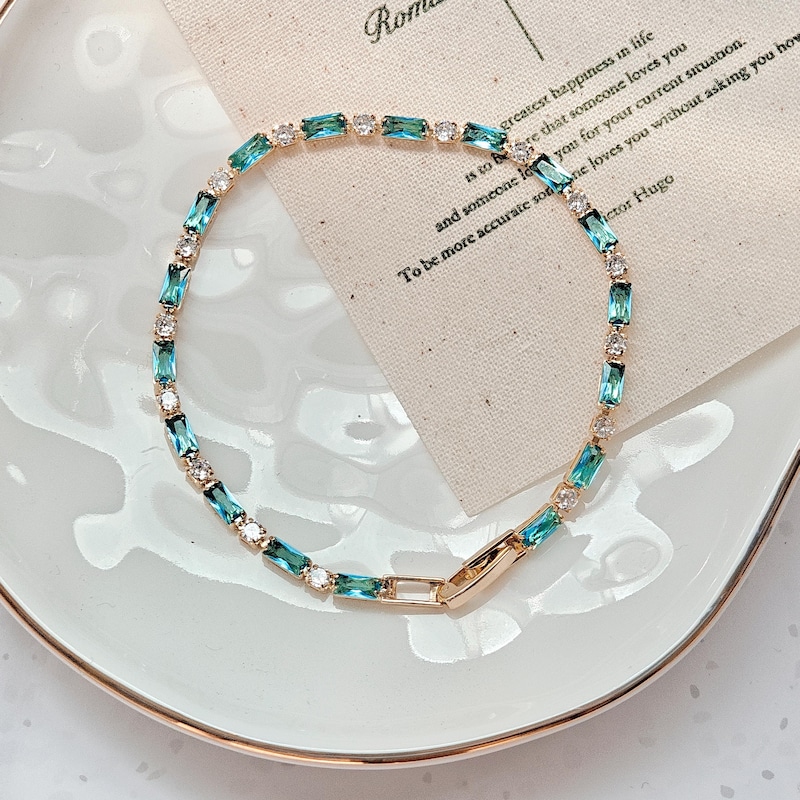 Bracelet | Quartz clair aura main image 0