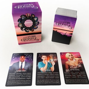 Now Shipping NEW iN2IT Astro Persona Oracle Deck w/Keywords 132 Oracle Cards. Astrology-Based Personality Trait Oracle Deck. image 3