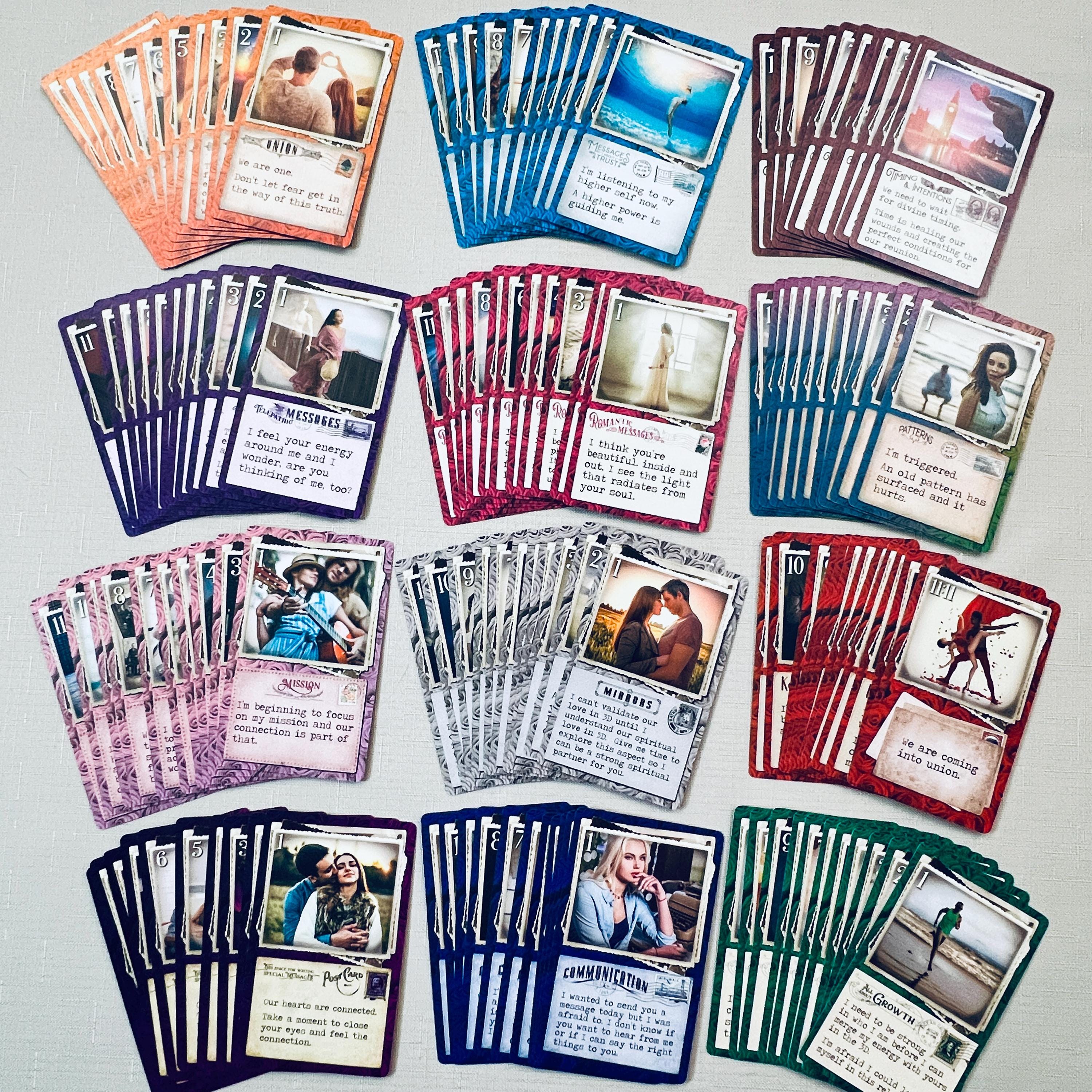 UW GEVOELENS ZIJN GELDIG ORACLE DECK SET BEVAT 48 KAARTEN UITVOUWGIDS