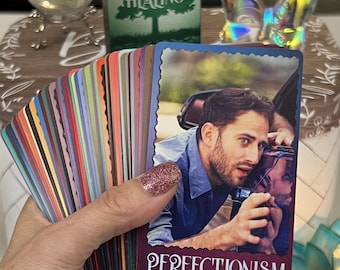 Healing Oracle Deck – iN2IT Soul Expansion Series, 52 Cards for Emotional Healing, Inner Peace & Self-Discovery, Beautiful Gift Idea
