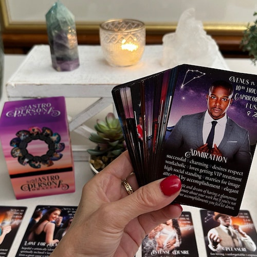 Astro Persona Oracle Deck, Astrology Game, Zodiac Archetypes