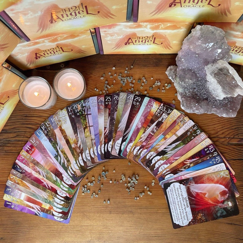 In2it Angel Oracle Deck Bundle 47 Angel Cards Ebook Etsy UK