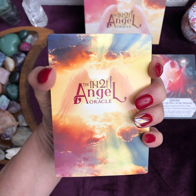 Engel Orakel Deck 44 Engel Oracle Karten Engel Botschaft Etsy