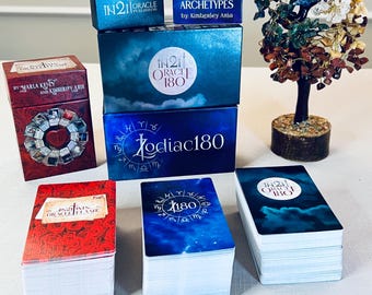 Oracle Card 3-deck Set – In2it Oracle, Zodiac 180, Twin Flame