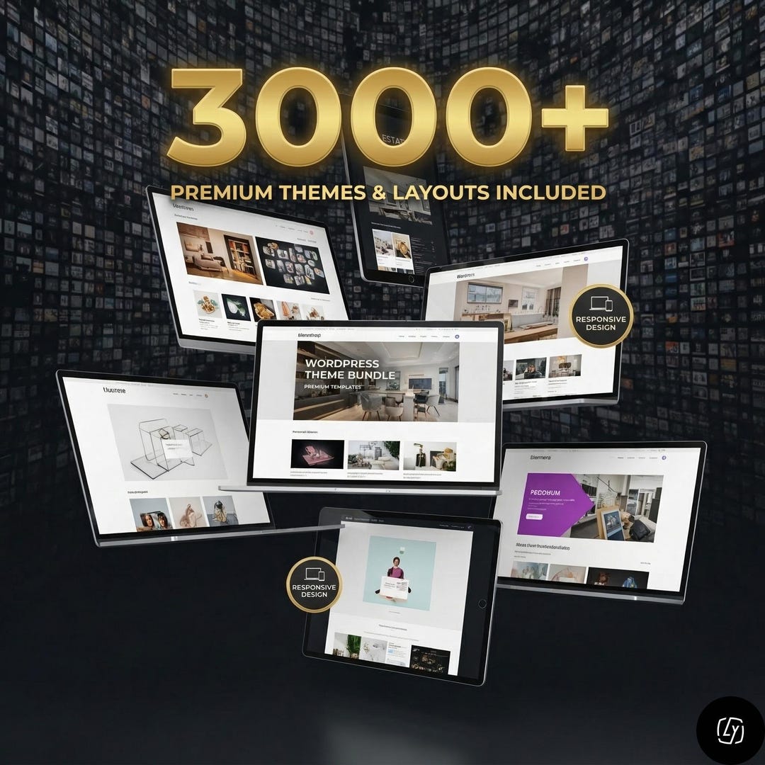 3000+ Premium Wordpress Themes Bundle | Ultimate Elementor Website ...
