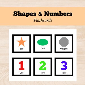 Preschool Flashcards Printable, Toddler Flashcards, Homeschool Printable, Preschool Printable, Montessori Materials, Kindergarten