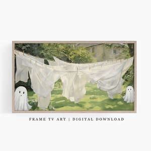 Ghosts at Family Reunion | Frame TV Art | Halloween