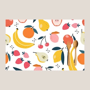 Two-tti Frutti Birthday Party Placemat | Digital Download