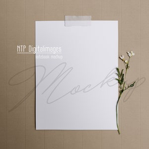 Papier mockup, brief mockup, A4 mockup, tijdschrift mockup, blanco papier mockup, A4 papier mockup, blanco papier, papieren mockup