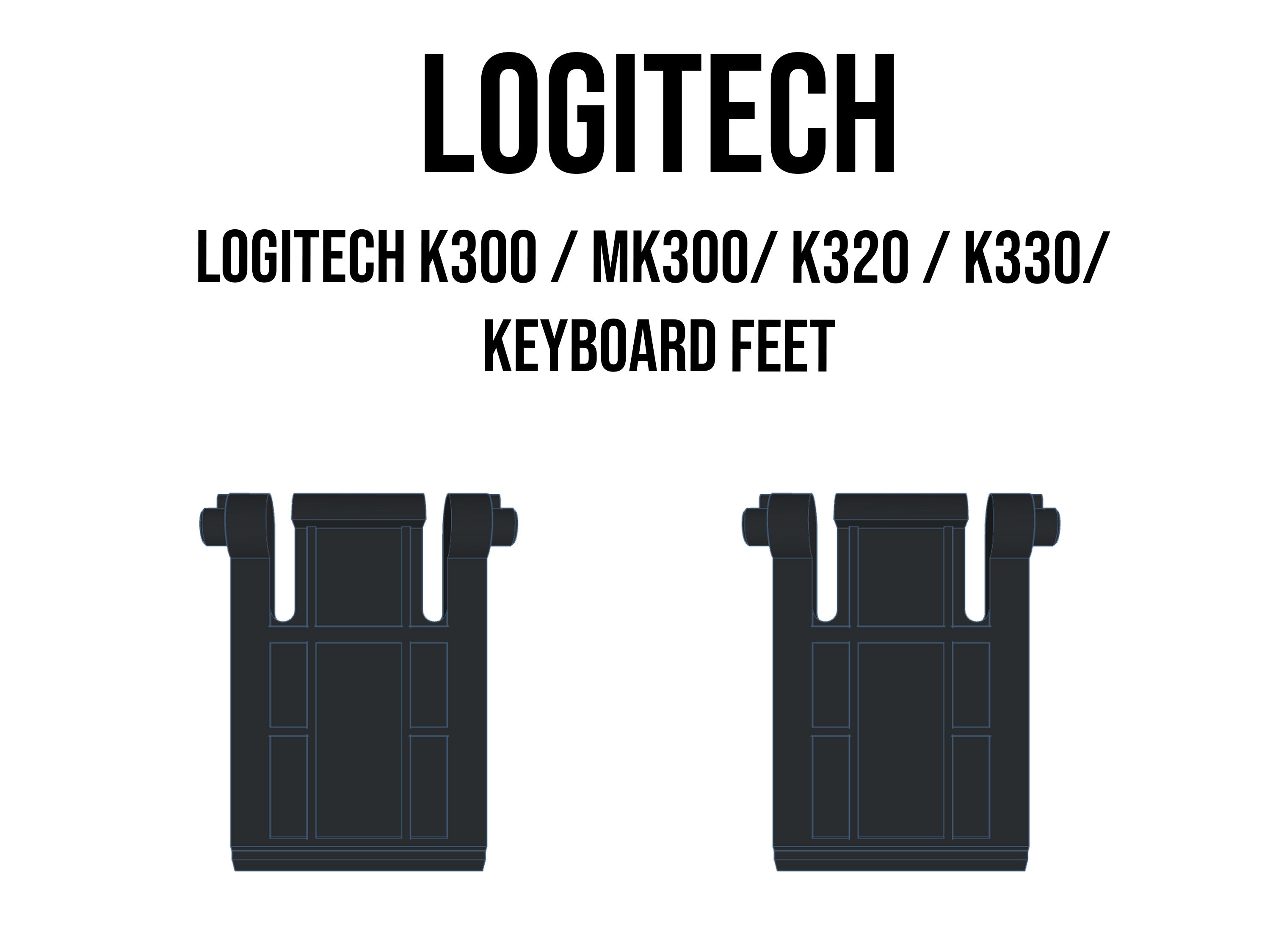 Logitech K300 / MK300/ K320 / K330/ / MK330 / Mk330r Etsy