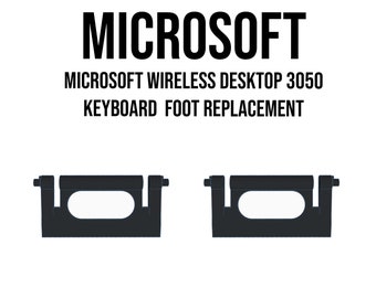 Microsoft Wireless Desktop 3050 Keyboard Spare Replacement Tilt / Foot / Stand / Leg / Feet- 2PCS