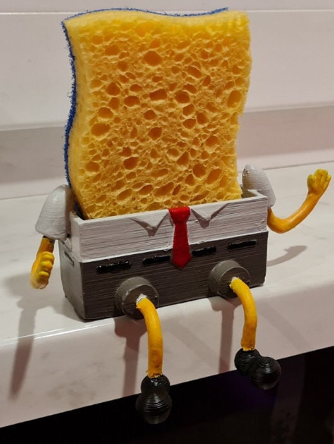 Spongebob Sponge Holder Stl Files Stl Files for 3D Printers Etsy Canada