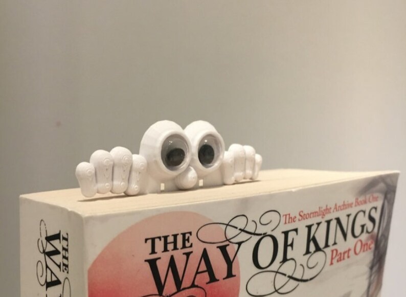 Googly Eyes Bookmark STL File Super Cute 3D Printing Etsy