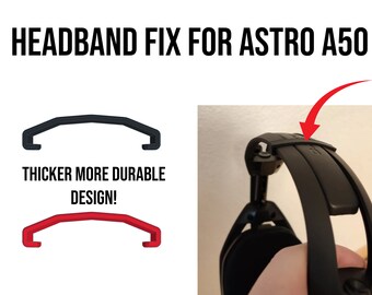 Headband FIX for ASTRO Gaming Headset A50 Gadget black- Multiple Colors Pack of 2