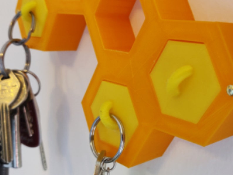 3D Key Holder STL File 3D Home Decoration for Etsy