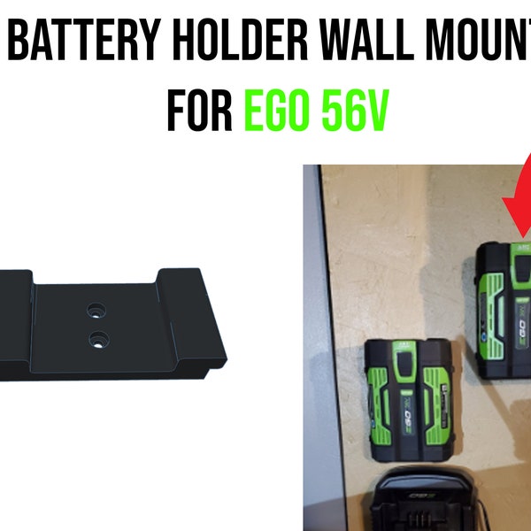 Wall Mount for Ego Battery Etsy Australia