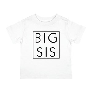 T-shirt en jersey de coton BIG SIS Block pour bébé