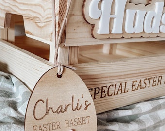 Personalised Easter Basket Tag | Easter Tag | First Easter