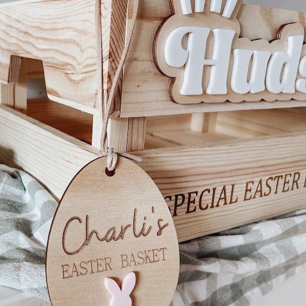 Personalised Easter Basket Tag | Easter Tag | First Easter