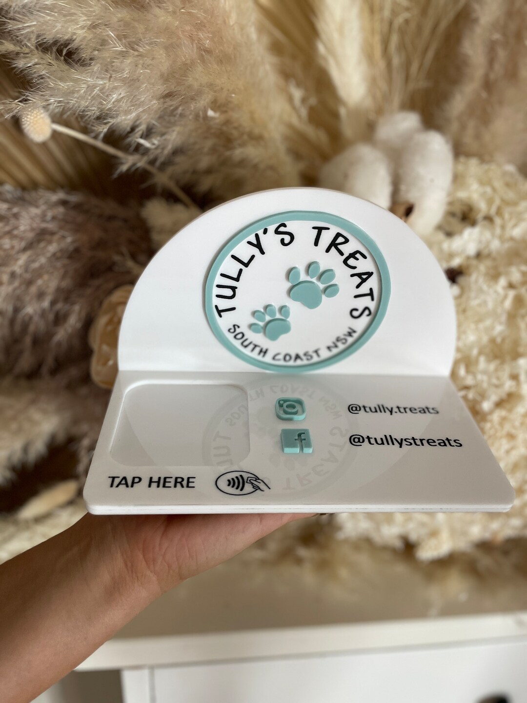 Square Dock Business Signage Square Reader Market Sign - Etsy