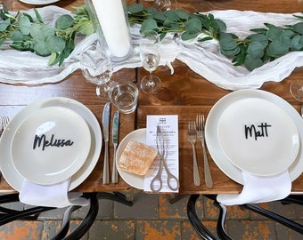 Acrylic Wedding placements  | Placecards