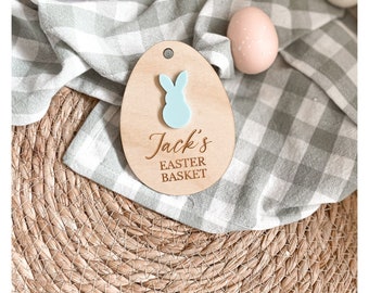 Easter Basket Tag  | Easter Tag | Easter Bucket tag