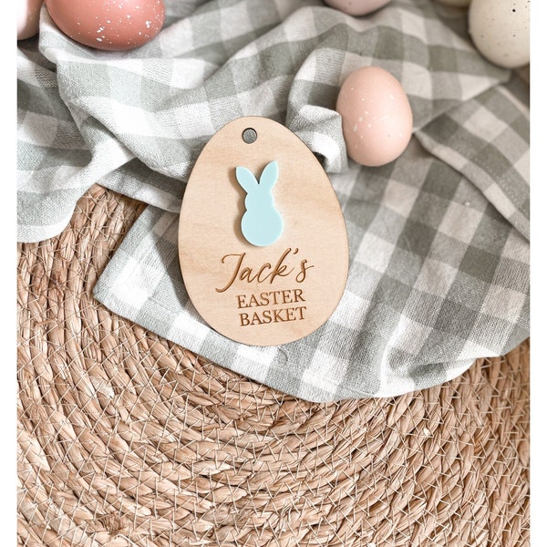 Easter Basket Tag  | Easter Tag | Easter Bucket tag