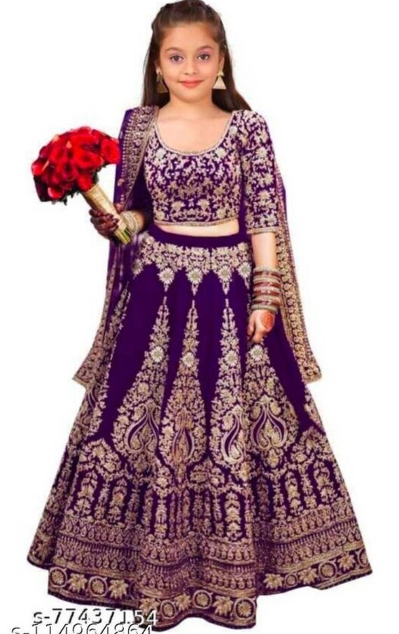 Baby girl store dress lehenga