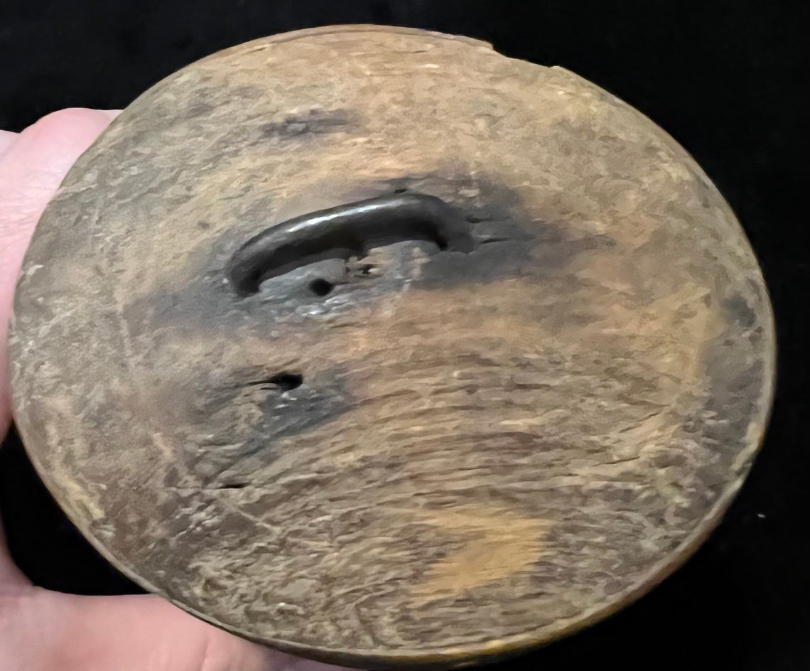 Antique Black Powder Keratin Horn Etsy