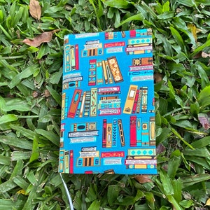 Small Book Shelf - Adjustable book cover - Fabric book cover - Adjustable book jacket - Fabric book sleeve, books, book, bookish