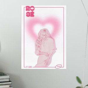 Trendy Poster Rosé from Blackpink