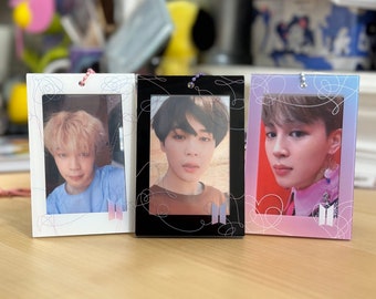 BTS Love Yourself Acrylic Photocard Holder: Kpop Album Accessory