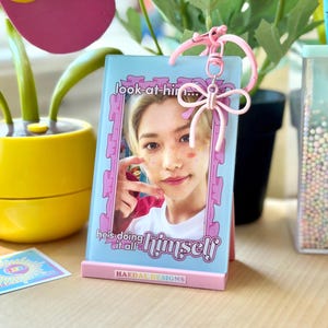 Babygirlify Acryl Fotokartenhalter - Klarer Kartenhalter für K-Pop-Alben, Sammlerdisplay & Fotoaufbewahrungsgeschenk