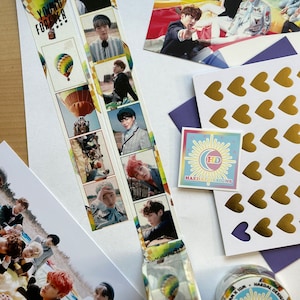 Washi Tape BTS Young Forever Day Version - K-Pop Scrapbooking, Planer Dekor & Handwerk Klebeband Geschenk