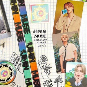 Jimin - MUSE Washi Tape - Dekoratives Scrapbooking & Planungsband für K-Pop Fans