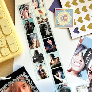 Washi Tape BTS Taehyung Harper's Bazaar Korea Edition - Dekoratives Scrapbooking-Tape im Vintage-Stil für Planer & Planer
