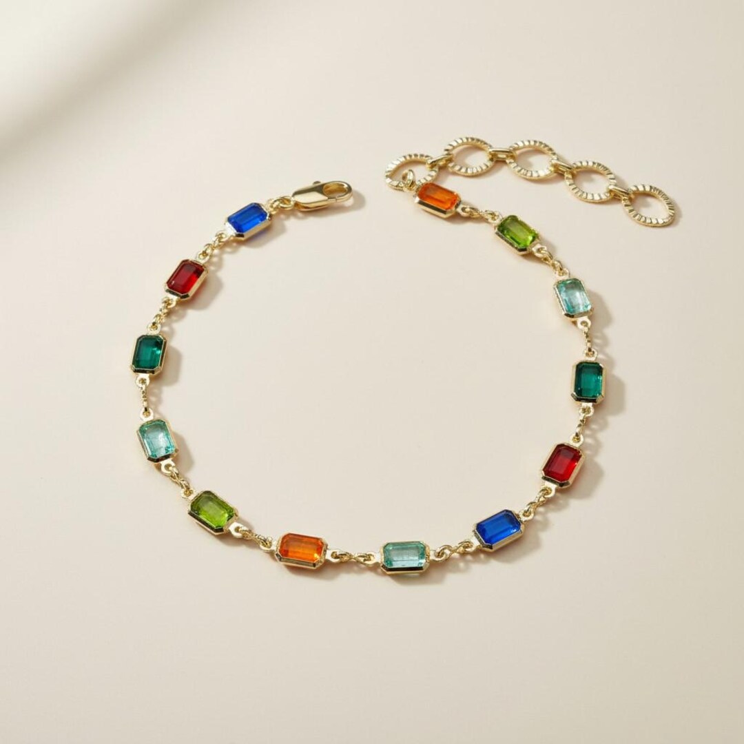 Colorful Anklet Collection - Chunky Chain Ankle Bracelets for Women - Etsy