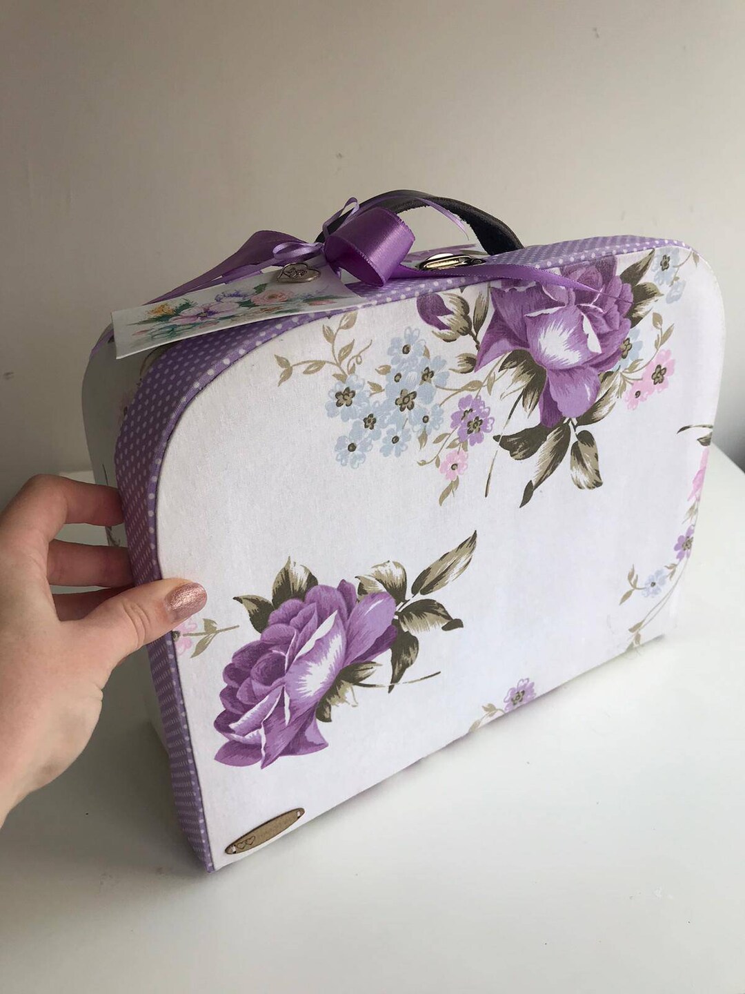 Чемодан для кукольного домика, кукольный домик, чемодан, румбокс - Etsy