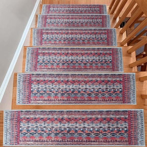 Fabulous Stair Rug, Stair Treads Rug, Non-Slip Backing Rug, Machine Washable Rug, Easy to Clean, Step Rug