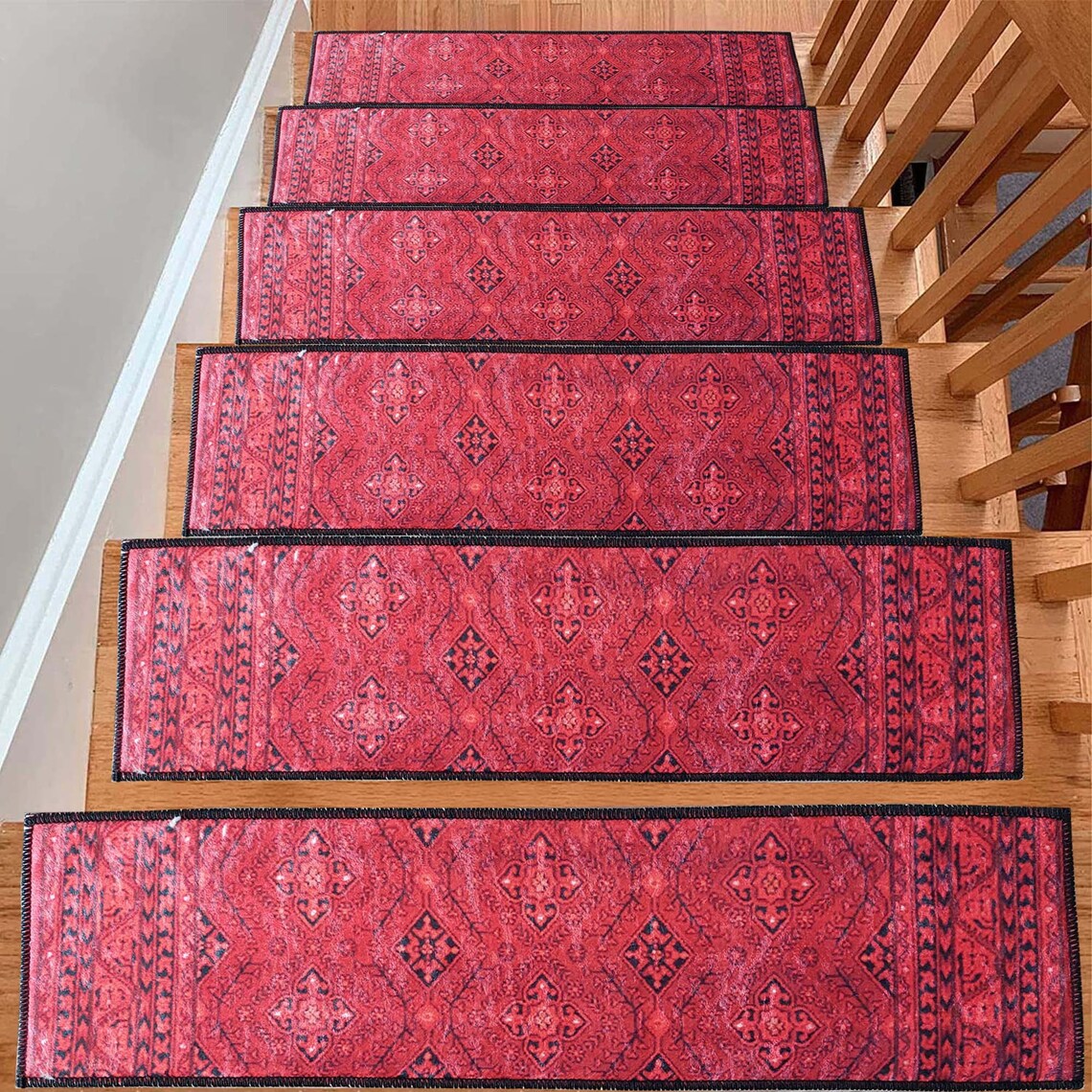 Stunning Stair Rug Stair Treads Rug Nonslip Backing Rug Etsy
