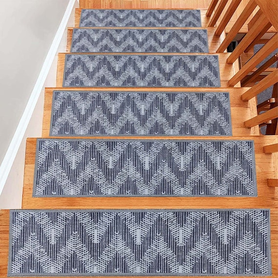 hardop verkoudheid Specificiteit Geometrisch trapkleed traptreden tapijt trap treden tapijt - Etsy België