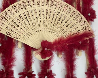 Wooden fan for wedding,Natural Wood Fans, Hand Fan for Wedding Gift , Wedding Party Favour,Personalized Wedding Gift Fans