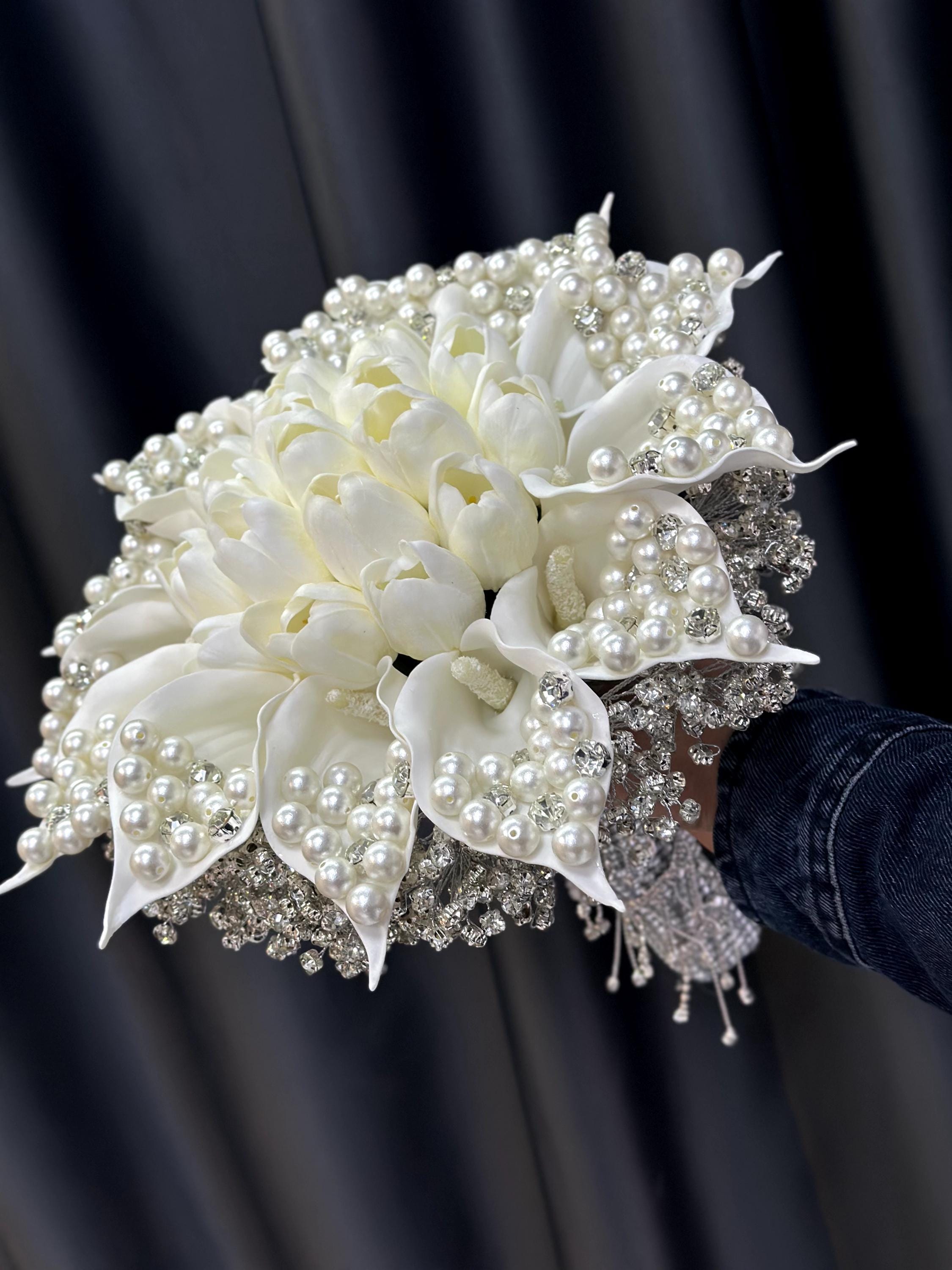 Elegant Wedding Flower for Bride Personalized Design Unique and