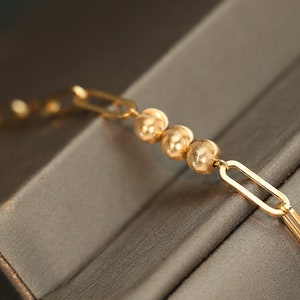 18K Solid Gold Necklace Solid Gold Bracelet Cat Eyes Charm Beads Rectangular Link Chain Necklace for Her Bracelet for Her Jewellery Set Cat Eye Charm Bracelet Cat Eye Charm Necklace Rectangular Link Bracelet Anniversary Gift for her gift for daughter