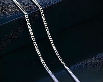 3mm Japanese Platinum Designer Cuban Chain for Men JL PT CH 1256